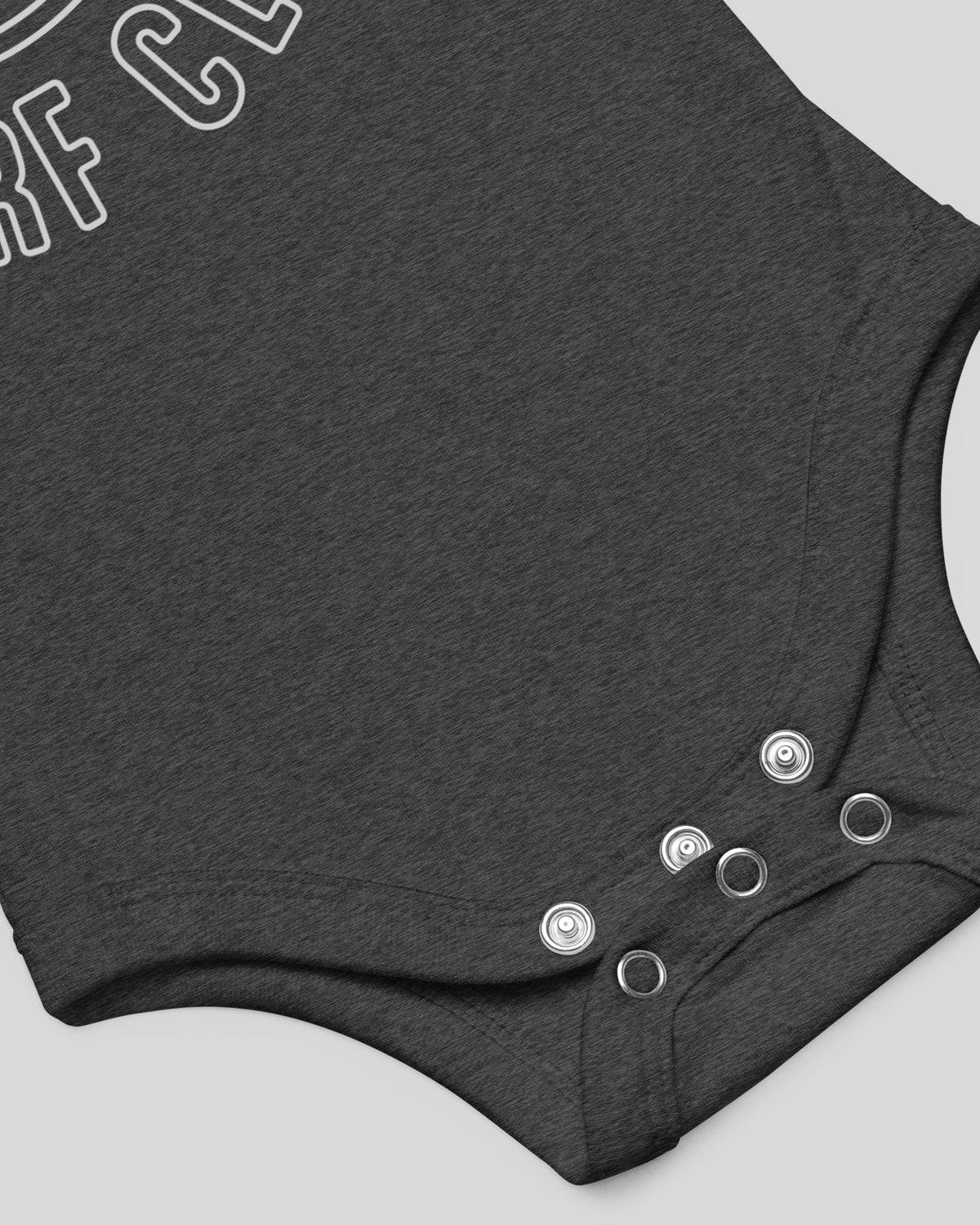 California Surf Club Sunset Onesie | Dark Grey Heather