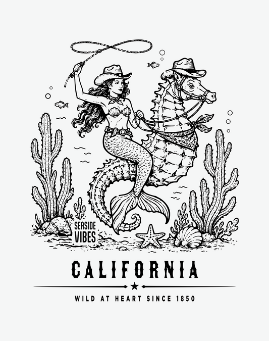 Youth: California Wild at Heart Since 1850 Tee | White