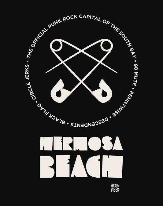 Hermosa Beach Punk Rock Legends Tee - Unisex | Black