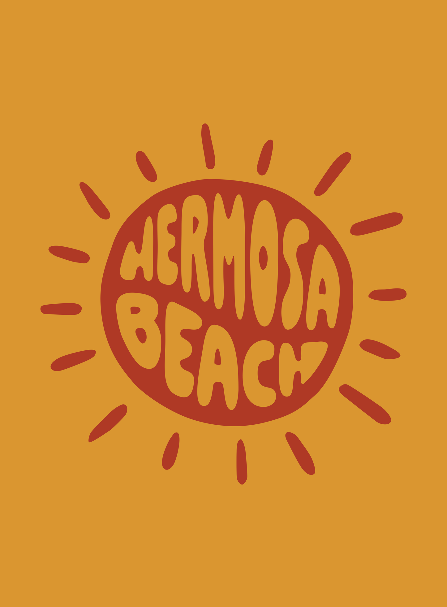 Hermosa Beach Sunny Vibes Tote Bag