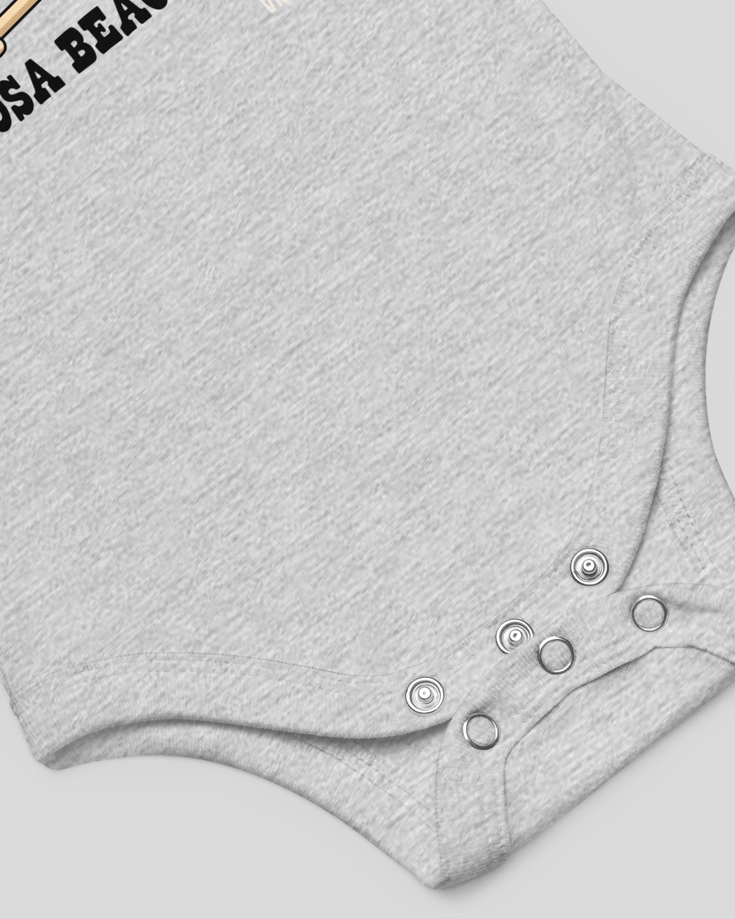 Licensed to Chill Hermosa Beach Onesie | Athletic Heather