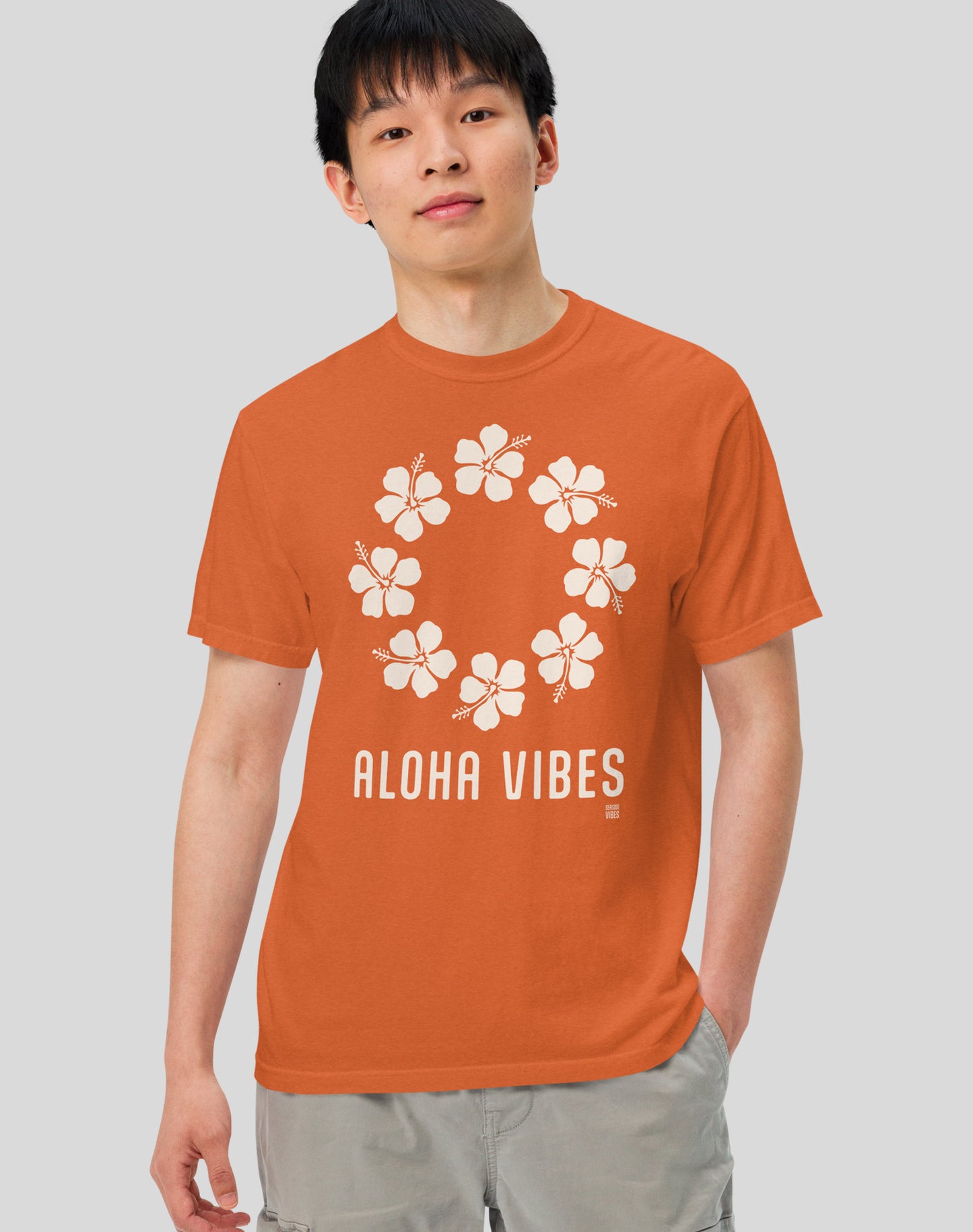 Unisex: Aloha Vibes Tee - 100% Cotton | Yam