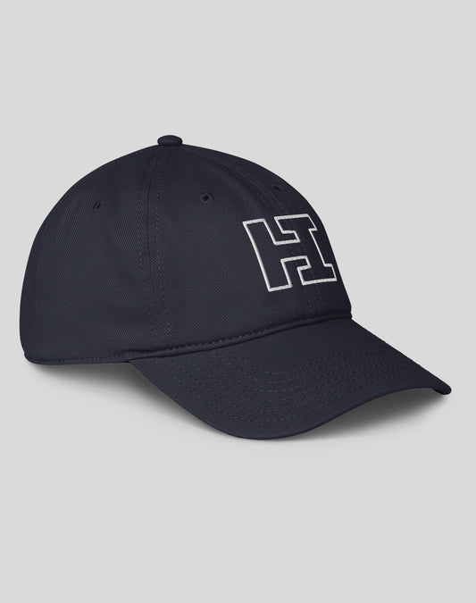 Hawaii "HI" Low Profile Hat - Dark Navy