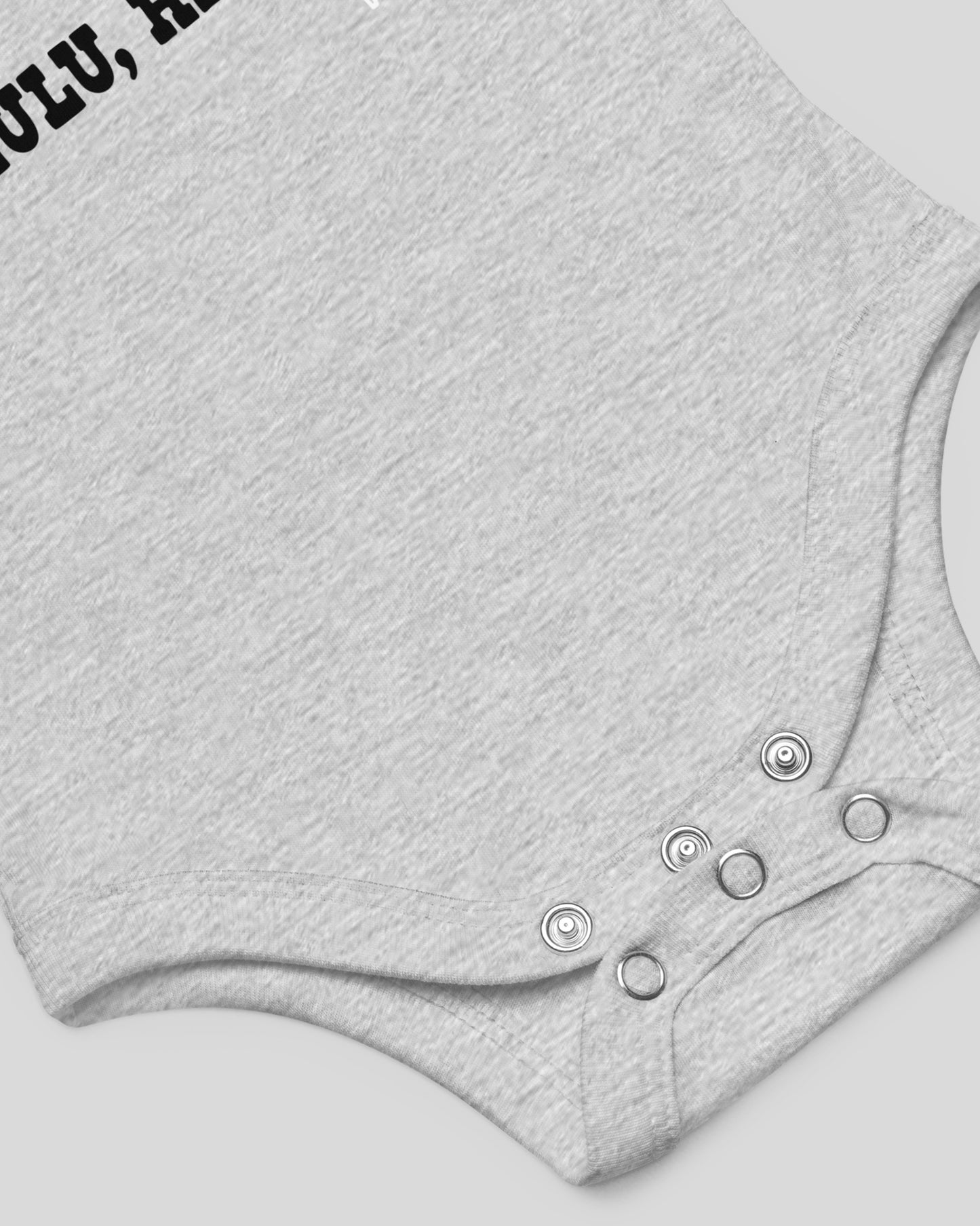 Feeling a Bit Crabby Honolulu Hawaii Onesie | Athletic Heather