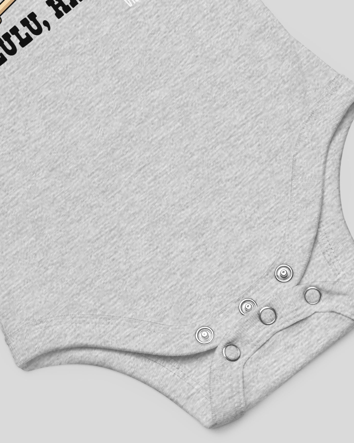 Licensed to Chill Honolulu Hawaii Onesie | Athletic Heather