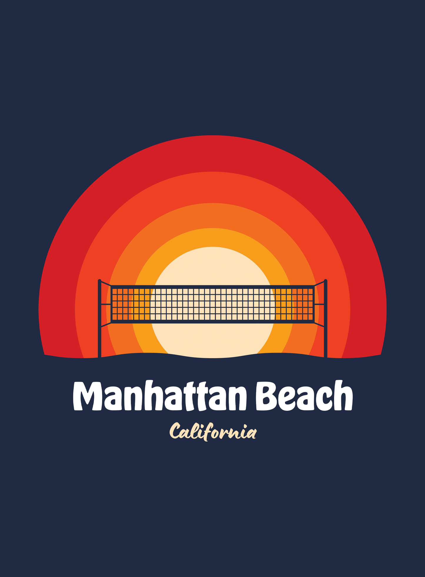 Manhattan Beach Sunset Tote Bag