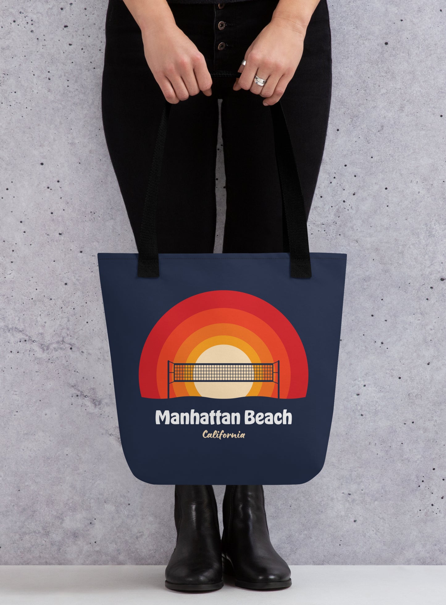 Manhattan Beach Sunset Tote Bag