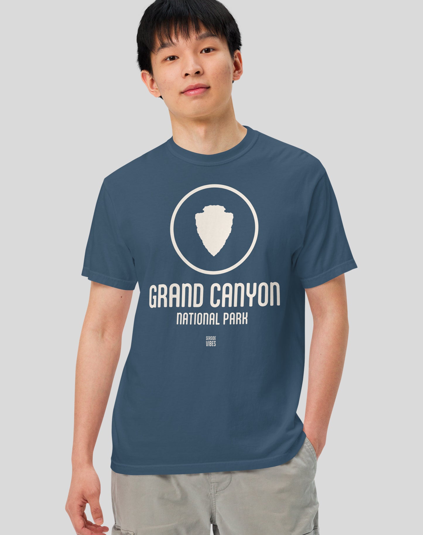 Unisex: Grand Canyon National Park Tee - 100% Cotton | Midnight