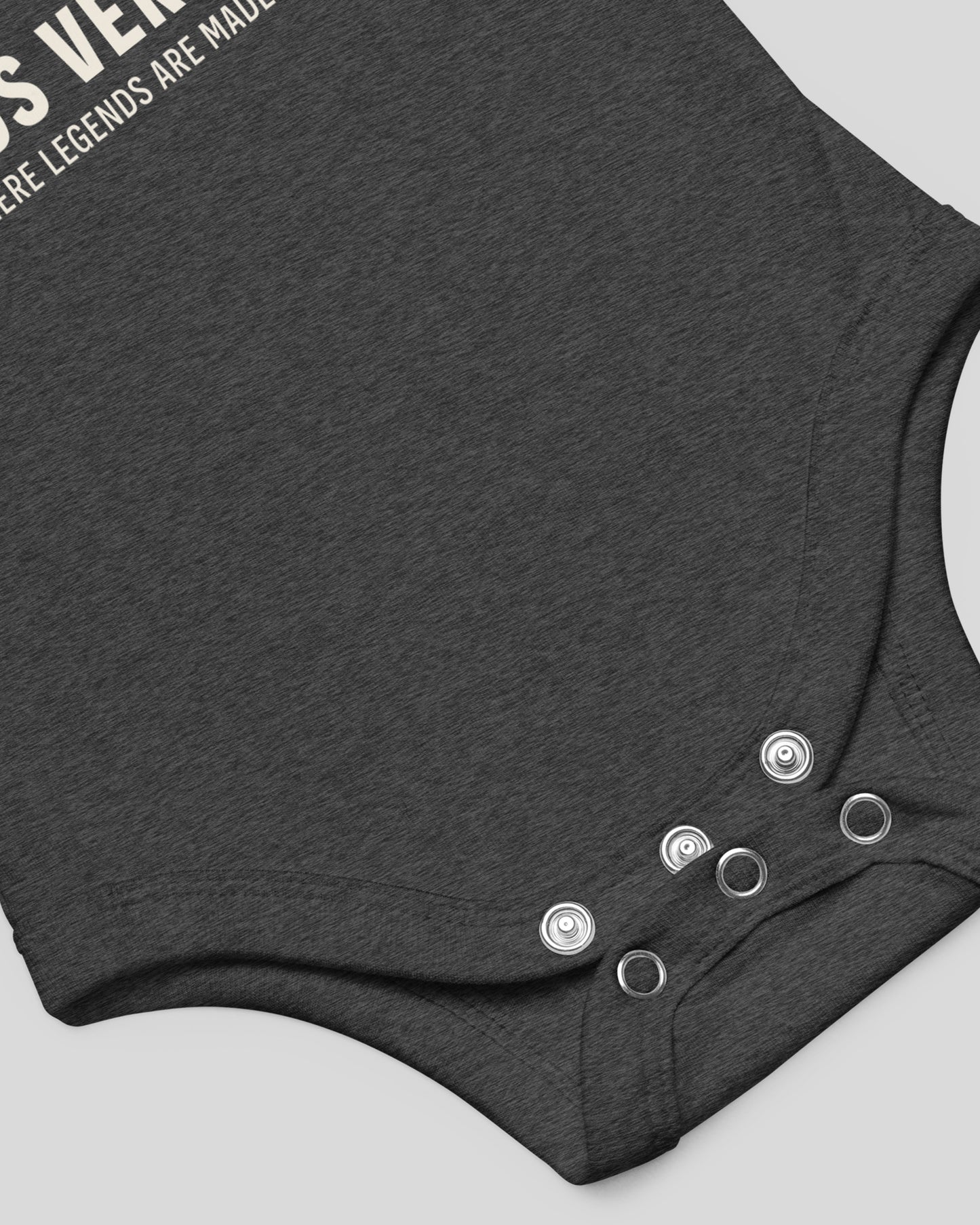 Palos Verdes Octopus vs Whale Legends Onesie | Dark Grey Heather