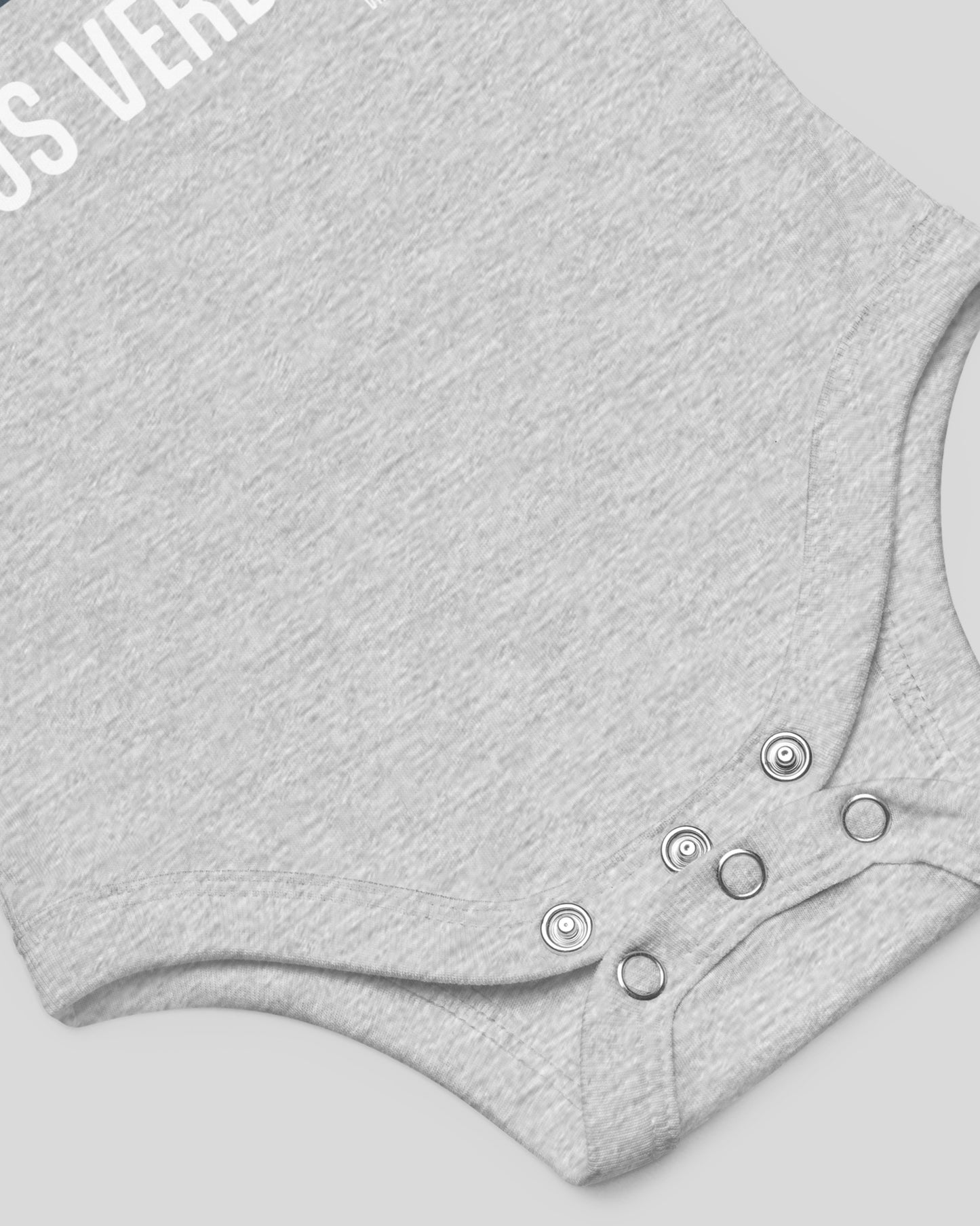 Palos Verdes Heart Logo Onesie | Athletic Heather