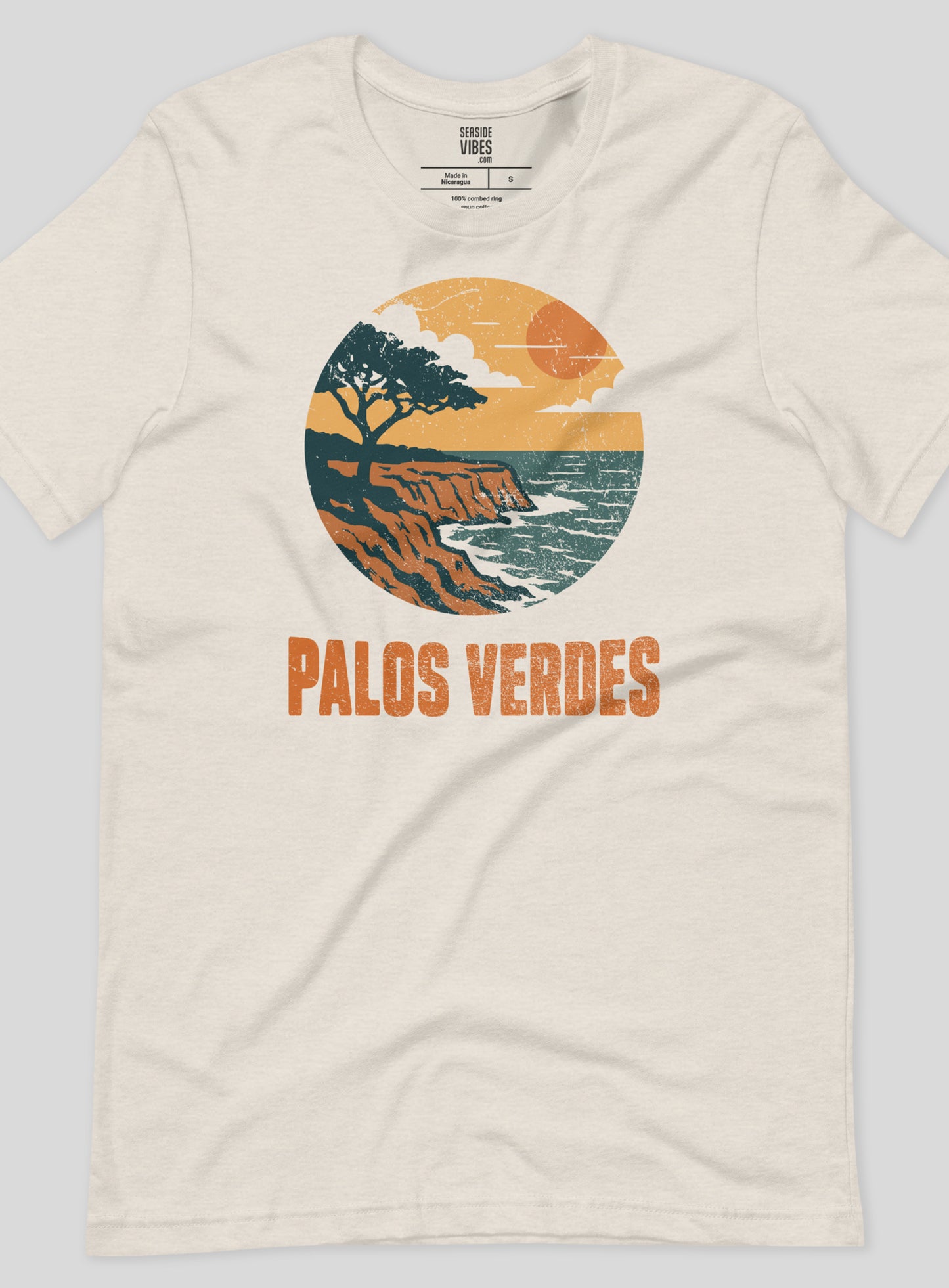 Unisex: Vintage PV Tee - Heather Dust