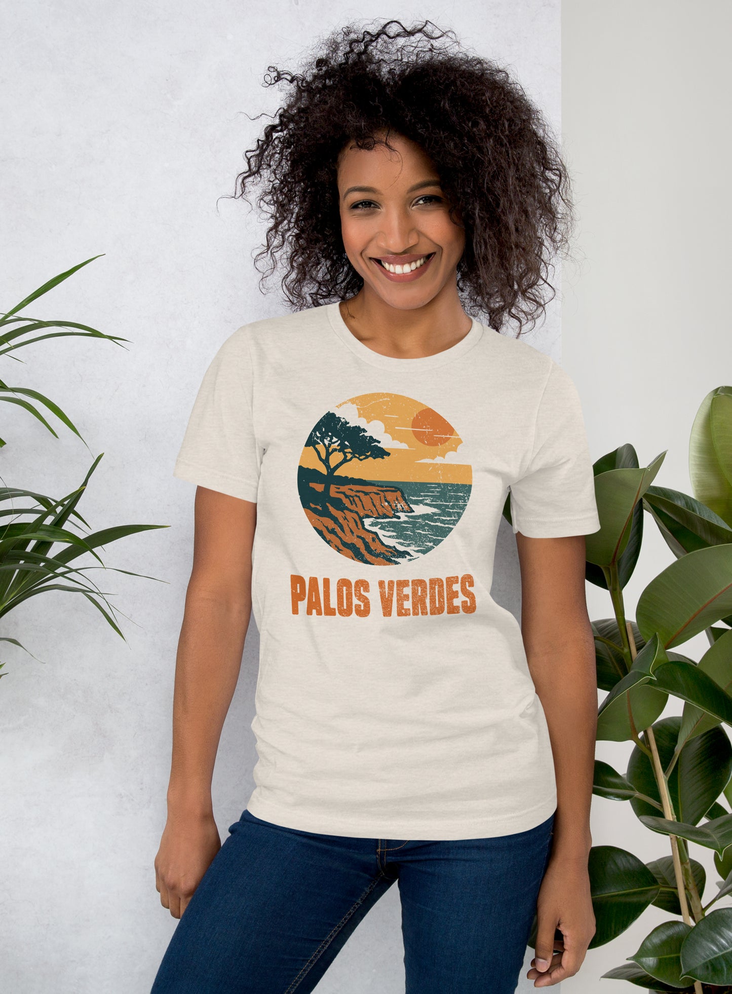 Unisex: Vintage PV Tee - Heather Dust