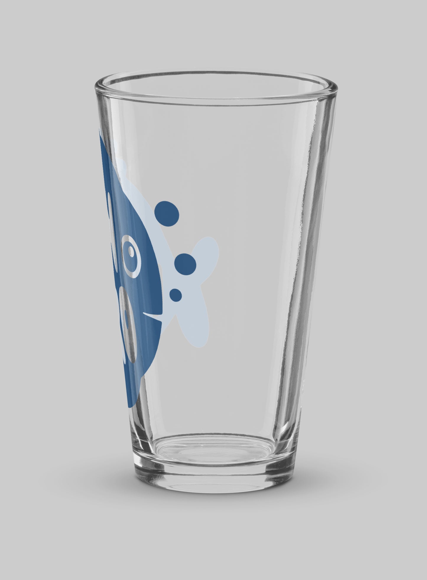 Collectible San Pedro Flounder Pint Glass - 16 oz