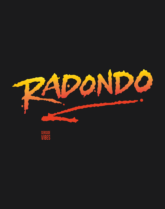 Radondo Beach Tee - Premium 100% Cotton | Black