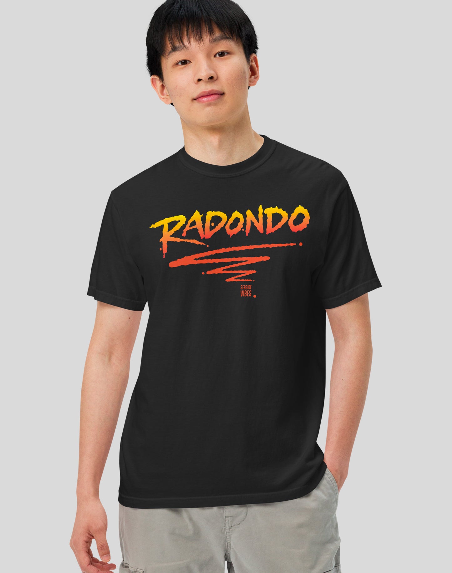 Radondo Beach Tee - Premium 100% Cotton | Black