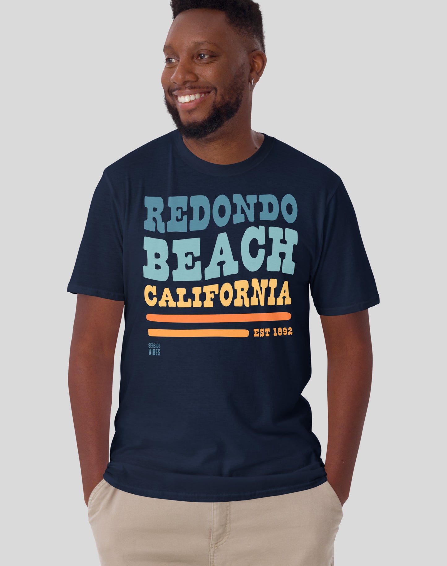 Redondo Beach Vibes Tee - Unisex | Navy