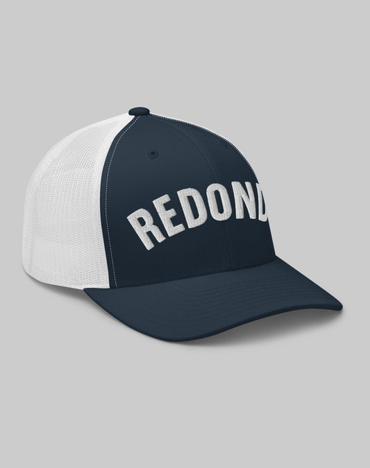Vintage Redondo Beach Trucker Hat | Navy/White