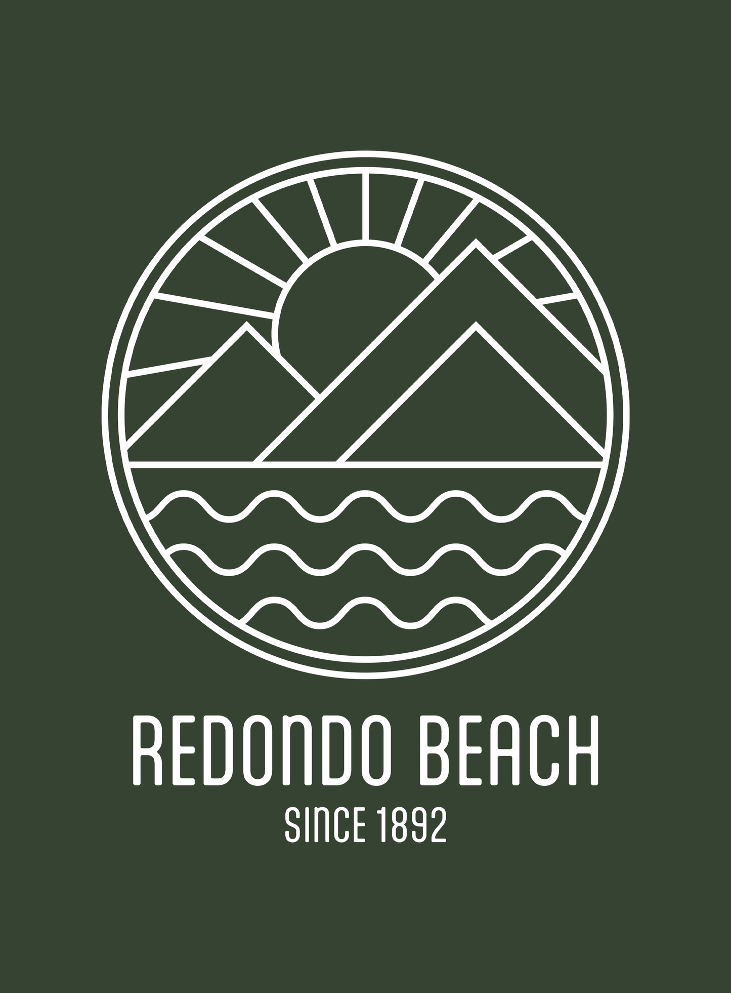 Redondo Beach Sunrise Tote Bag