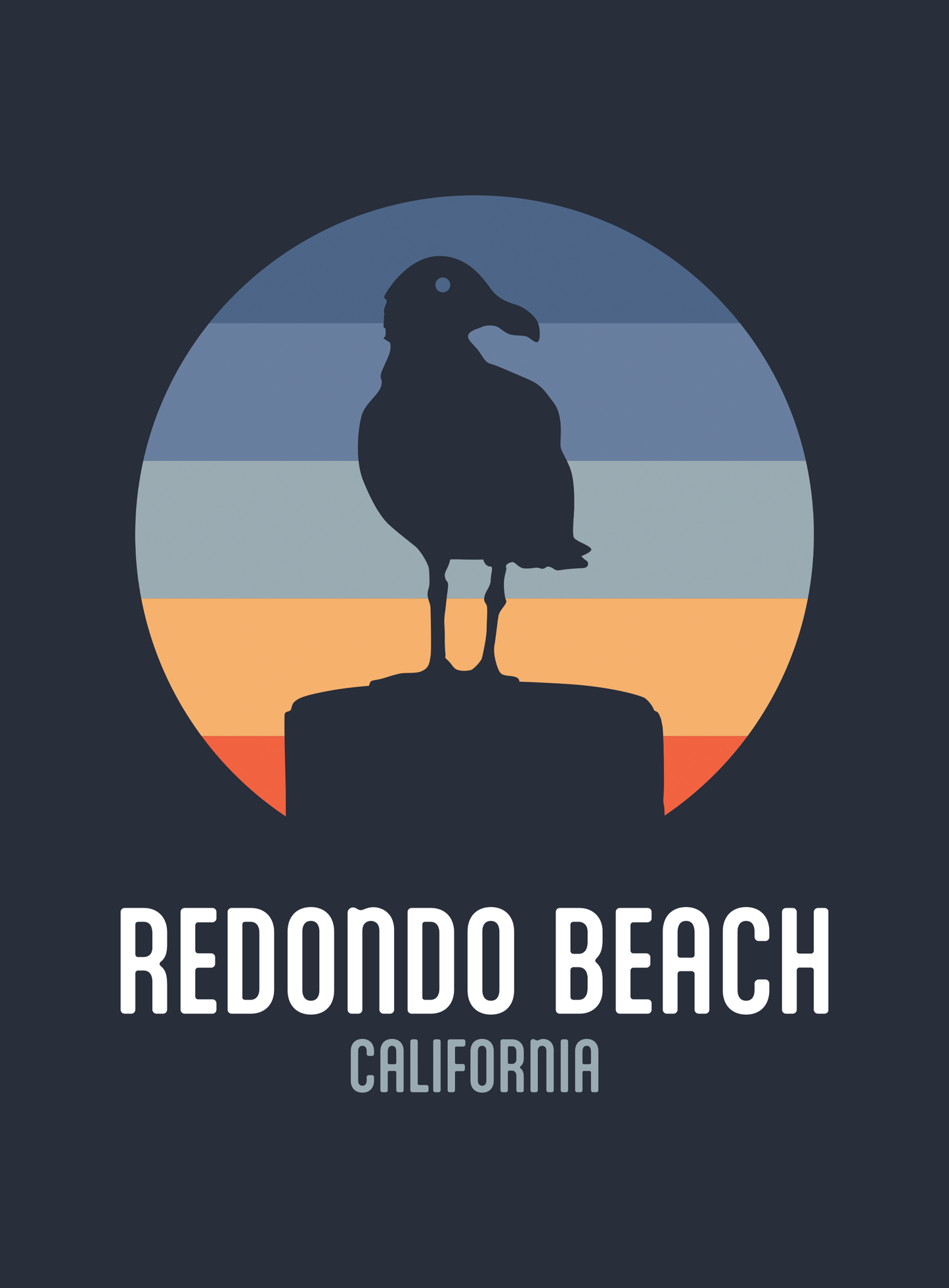 Redondo Beach Seagull Tote Bag