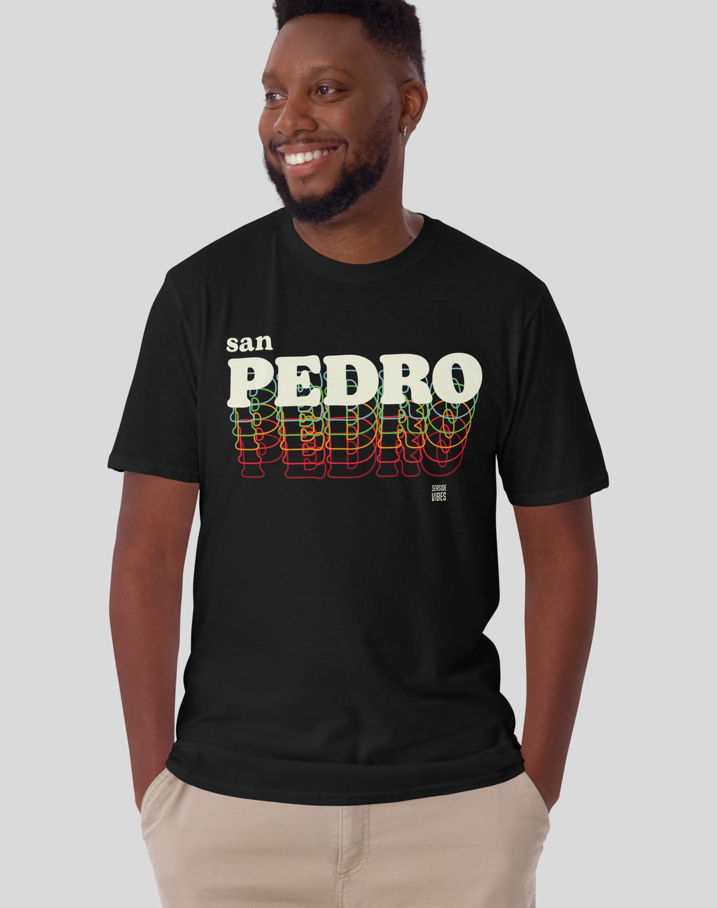 San Pedro 80s Remix Tee - Unisex | Black