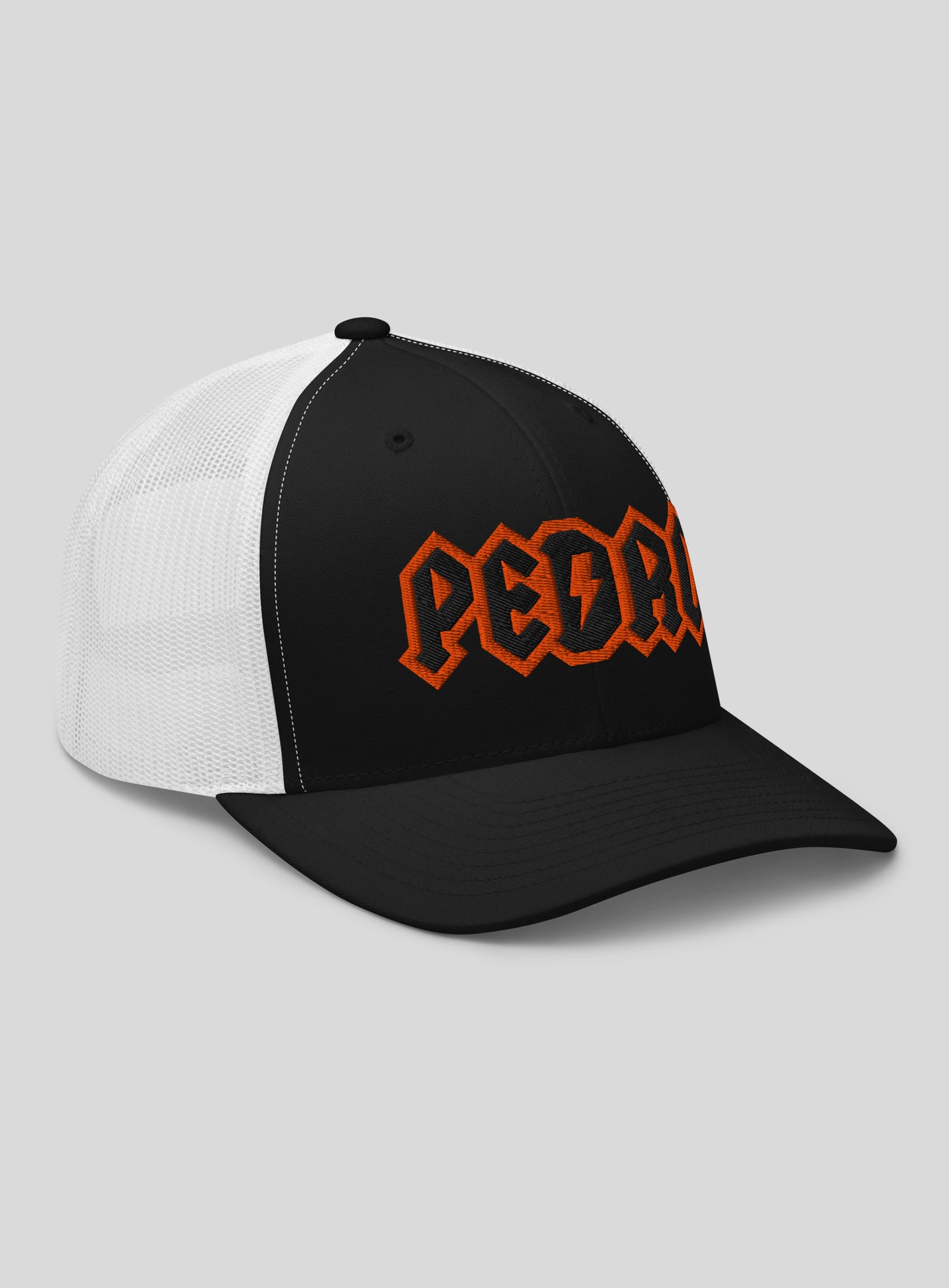 San Pedro Rocks Trucker Hat - Black/White