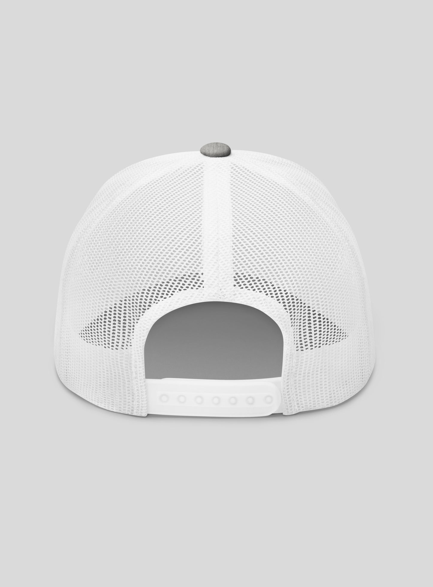 San Pedro Helm Trucker Hat - Heather Grey/White