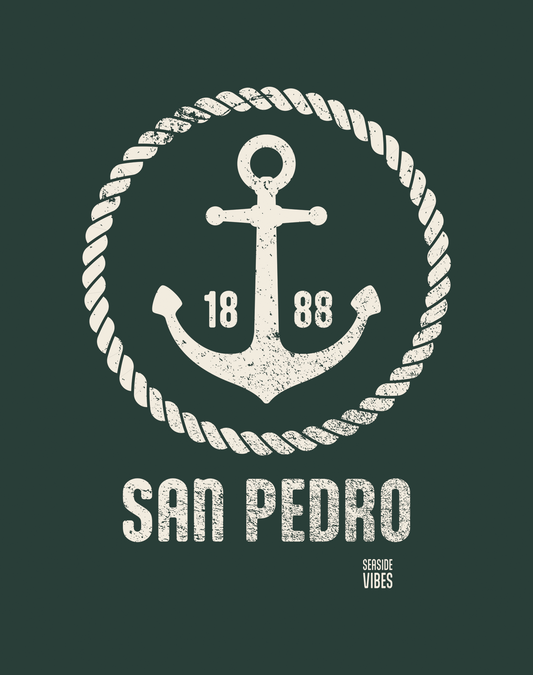 Youth: San Pedro Roots Tee | Heather Forest