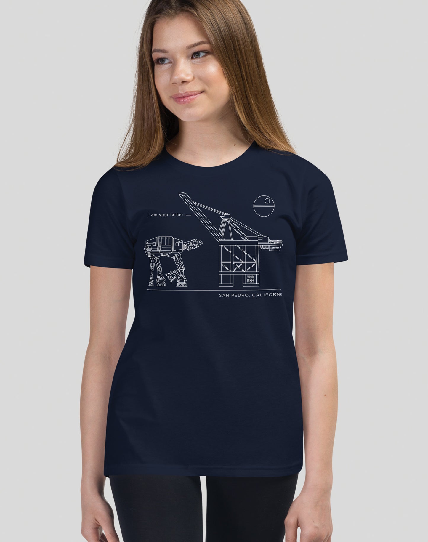 Youth: San Pedro I Am Your Father Tee | Navy