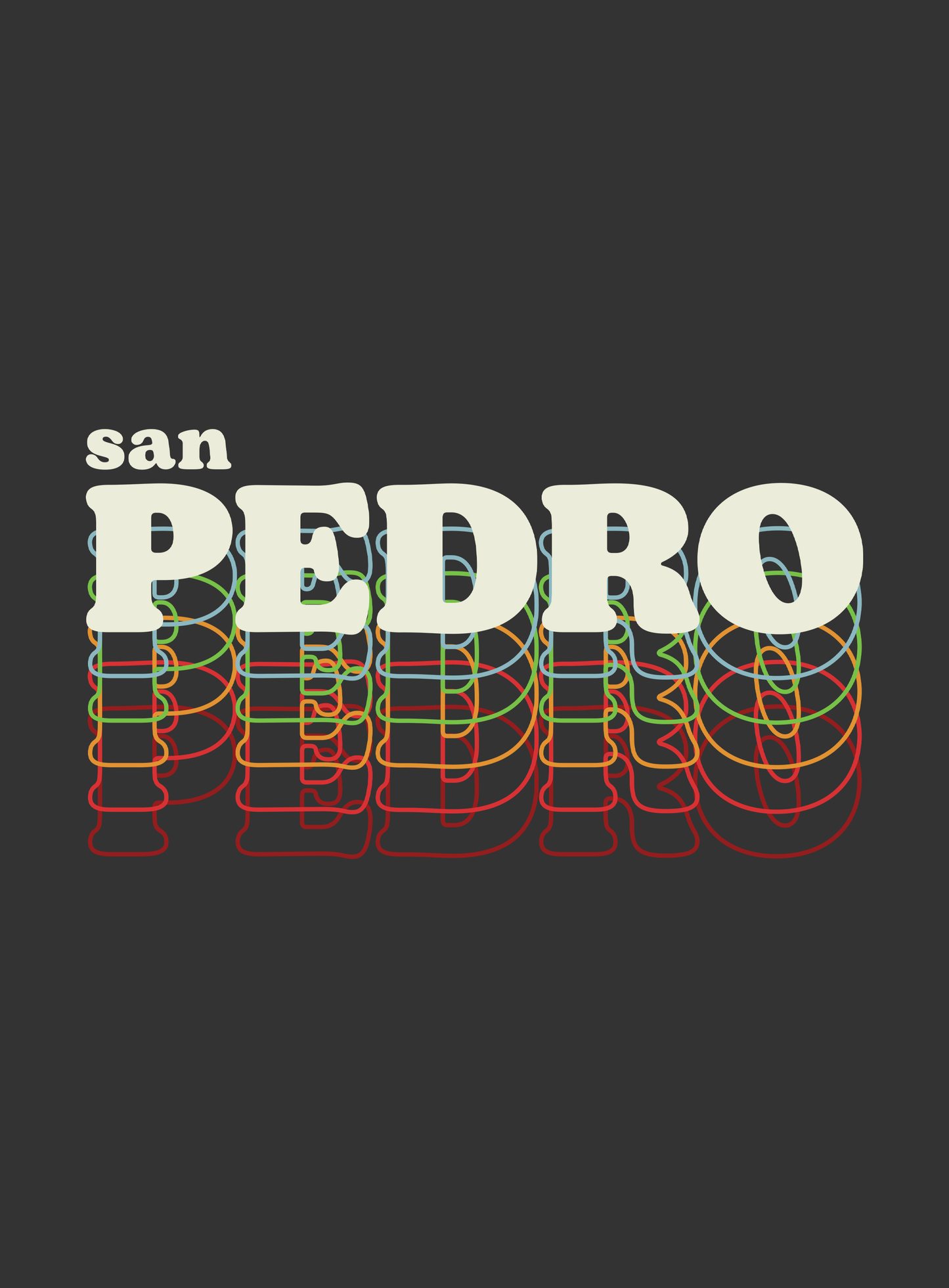 Youth: San Pedro Remix Tee - Dark Grey Heather