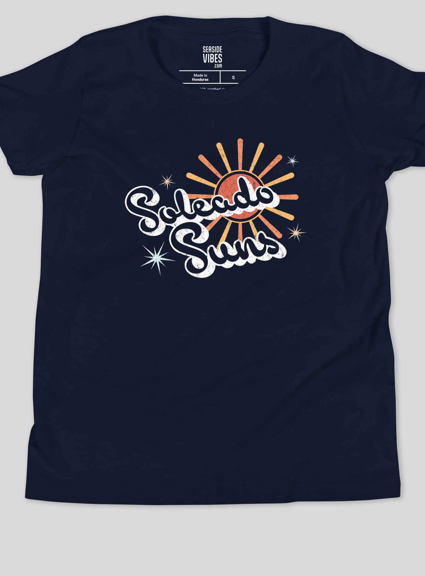 Youth: Soleado 70s Vibes Tee - Navy