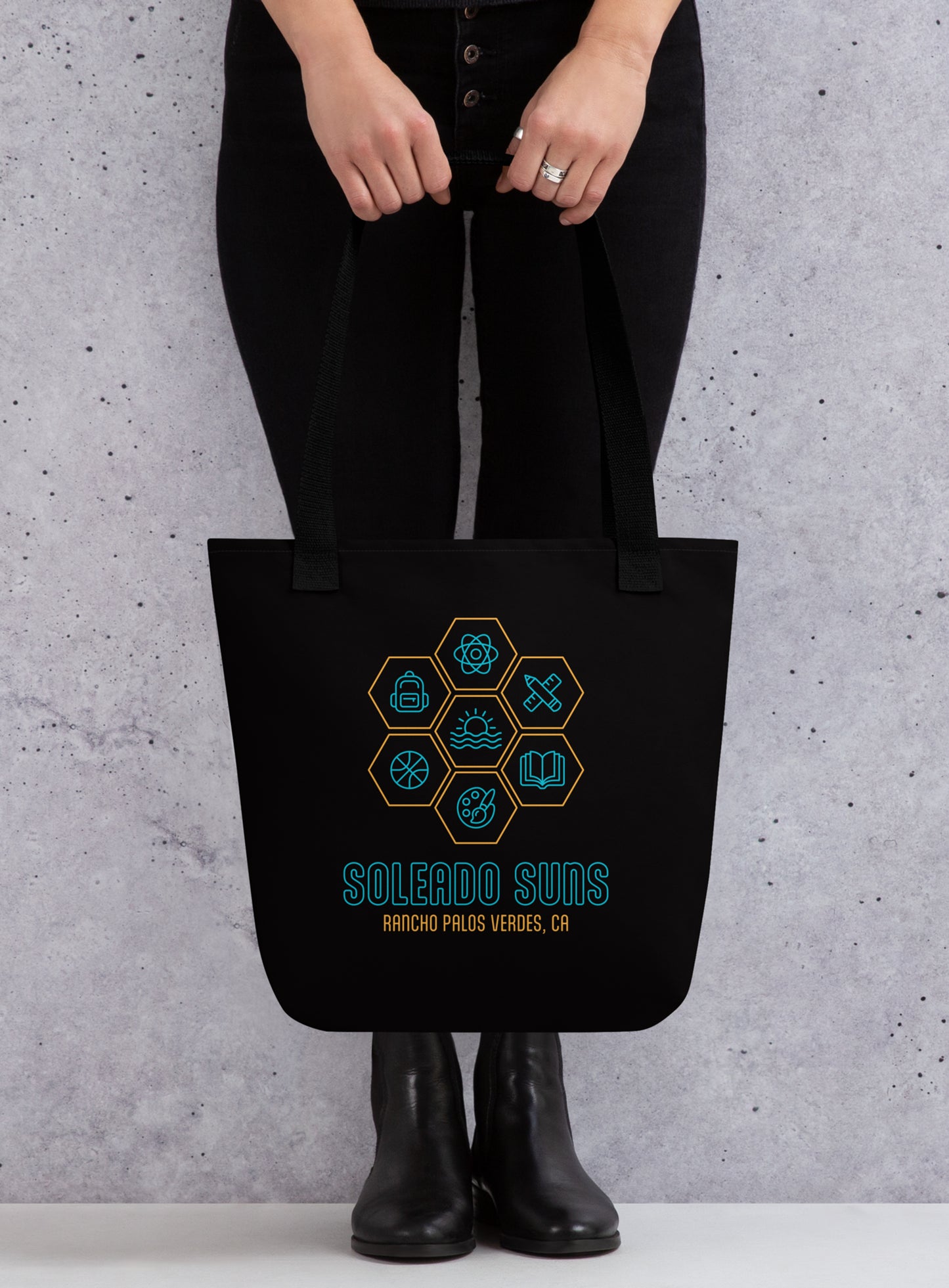 Soleado Suns Honeycomb Tote Bag