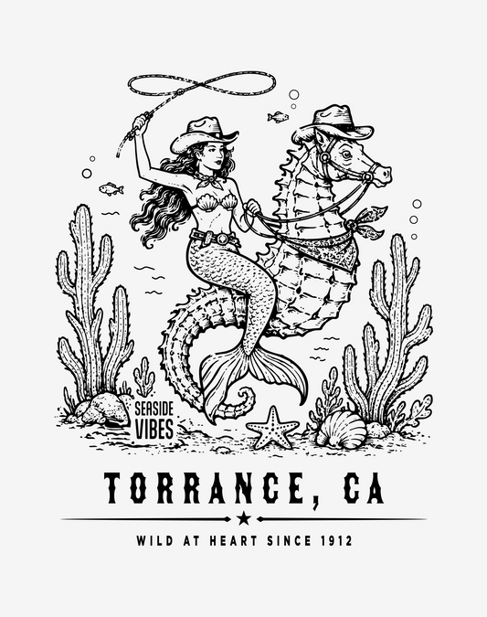 Torrance Wild at Heart Since 1912 Tee - Cotton Blend | White