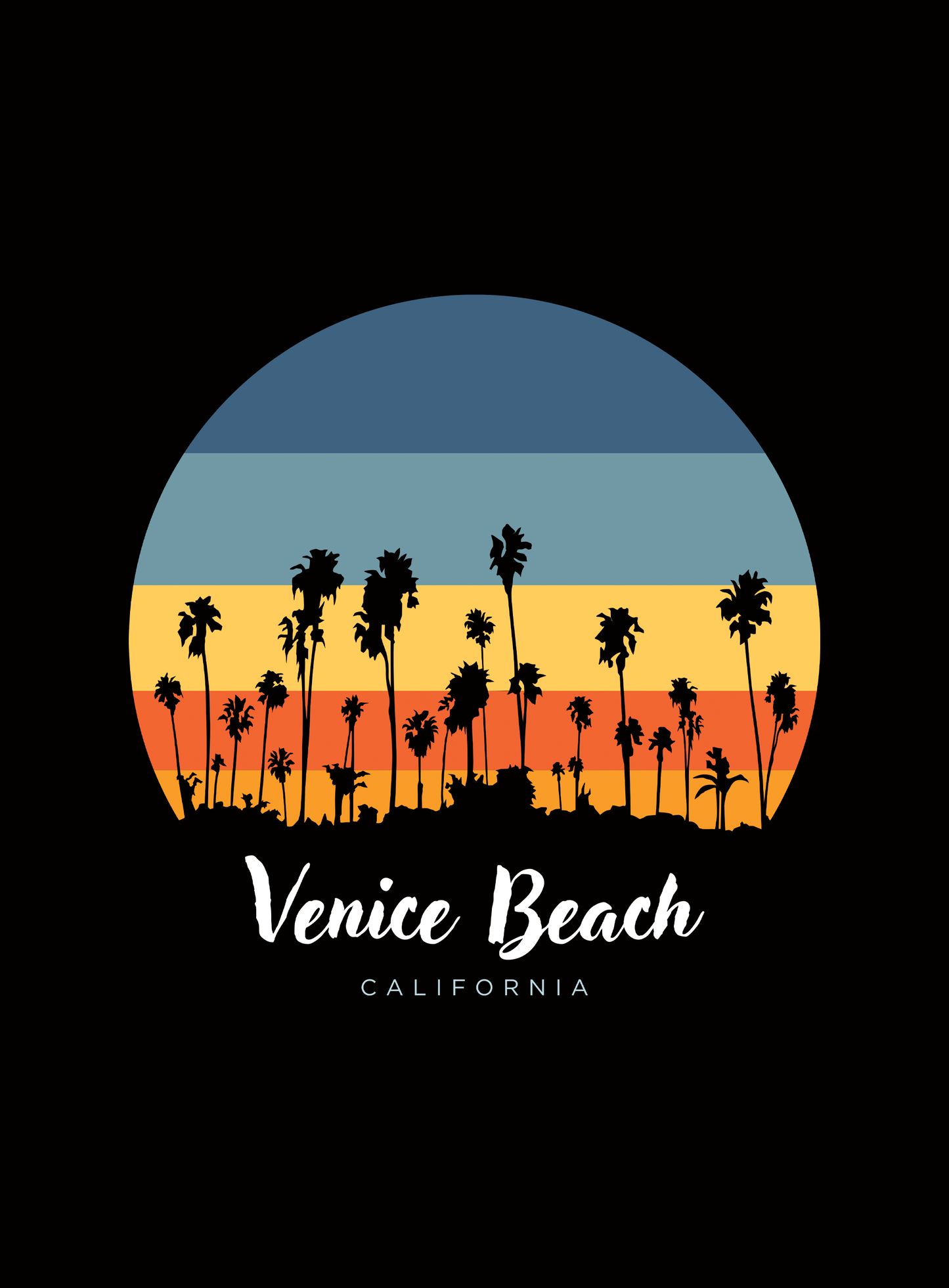 Venice Beach Sunset Tote Bag