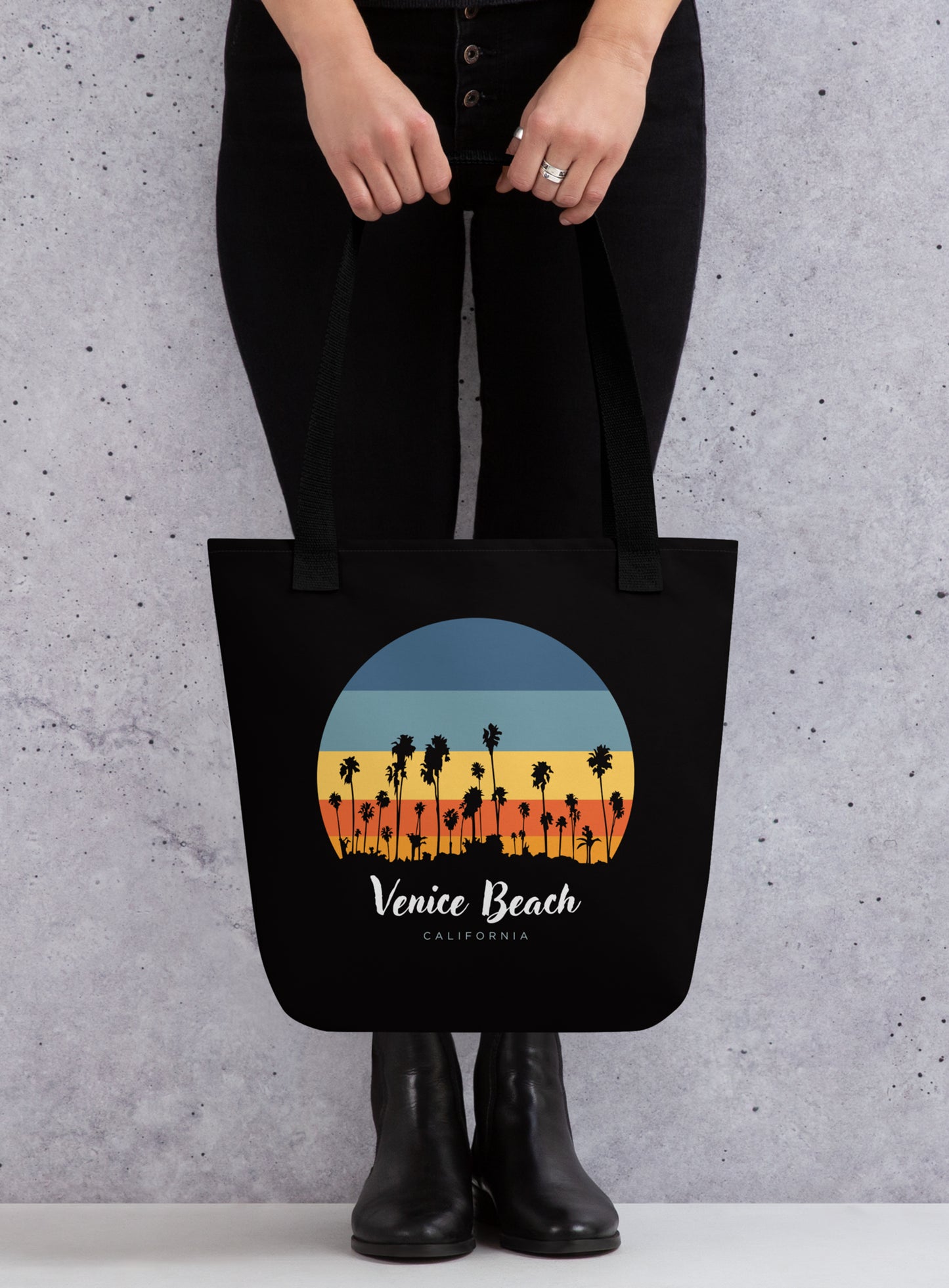 Venice Beach Sunset Tote Bag