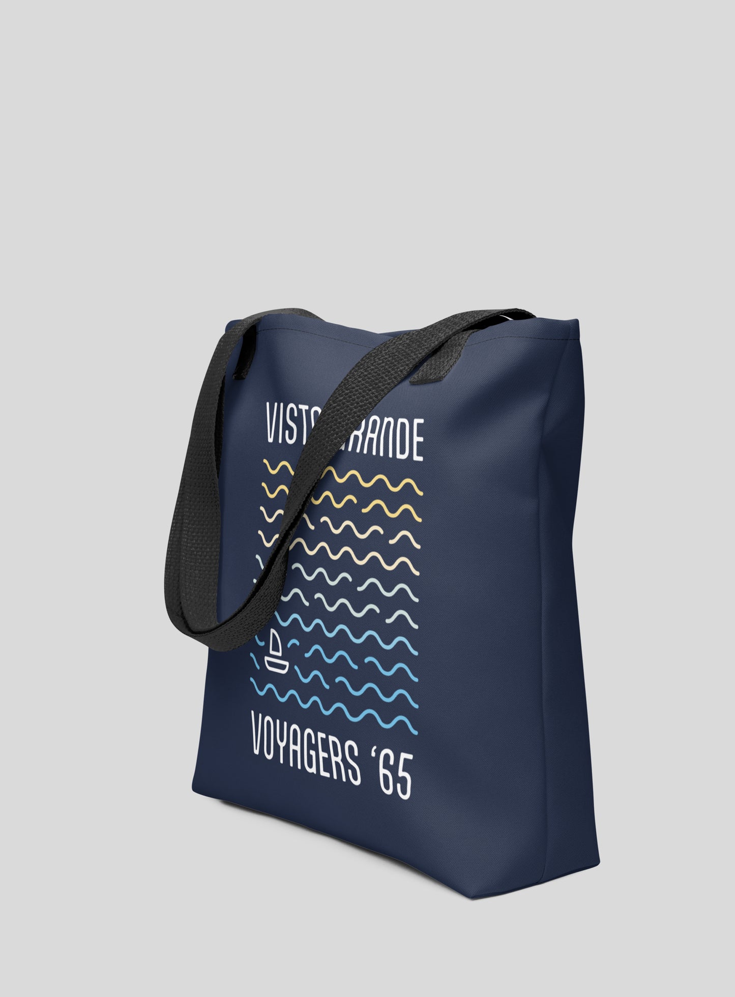 Vista Grande Waves Tote Bag