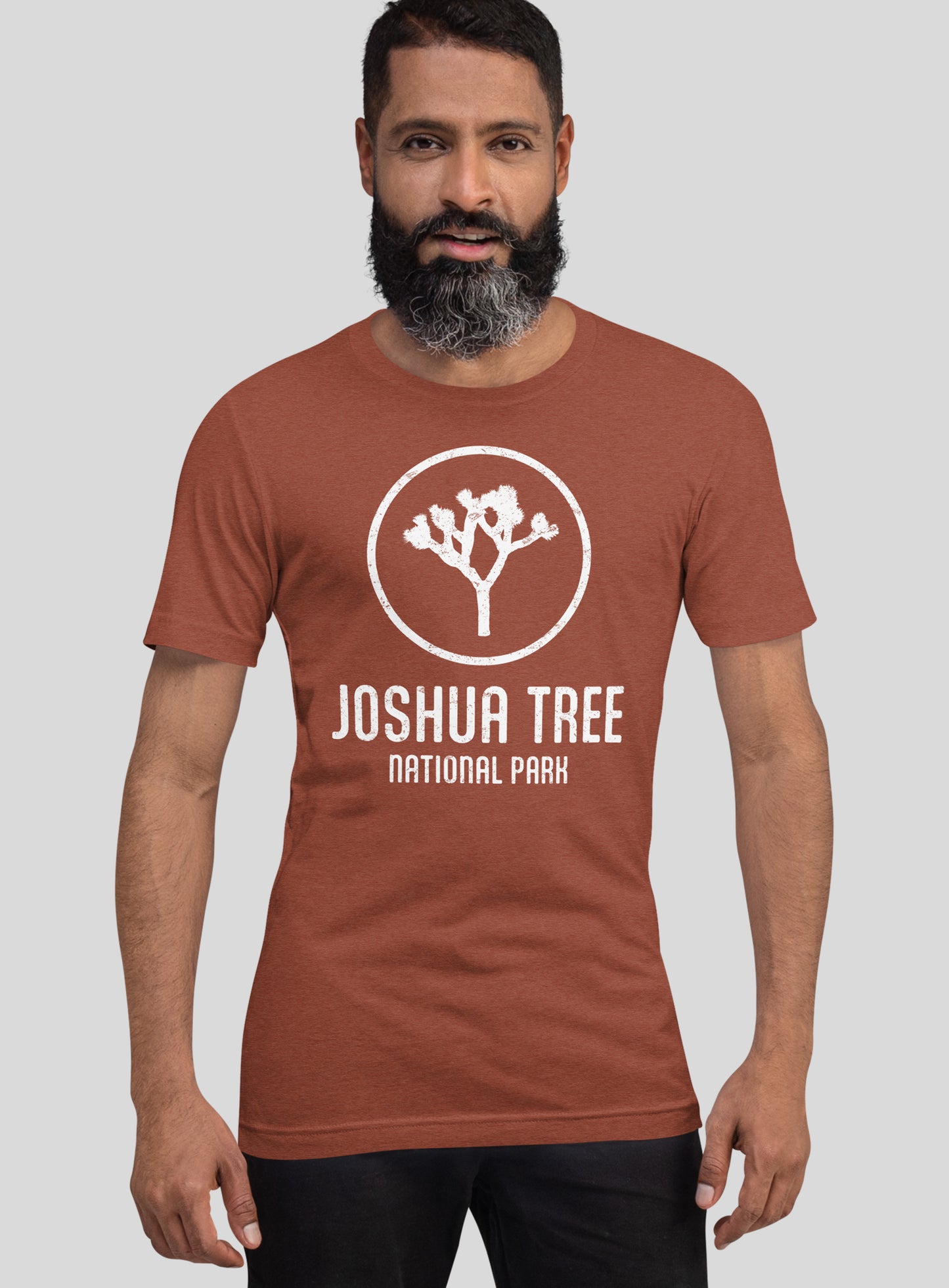 Unisex: Joshua Tree National Park Tee - Heather Clay