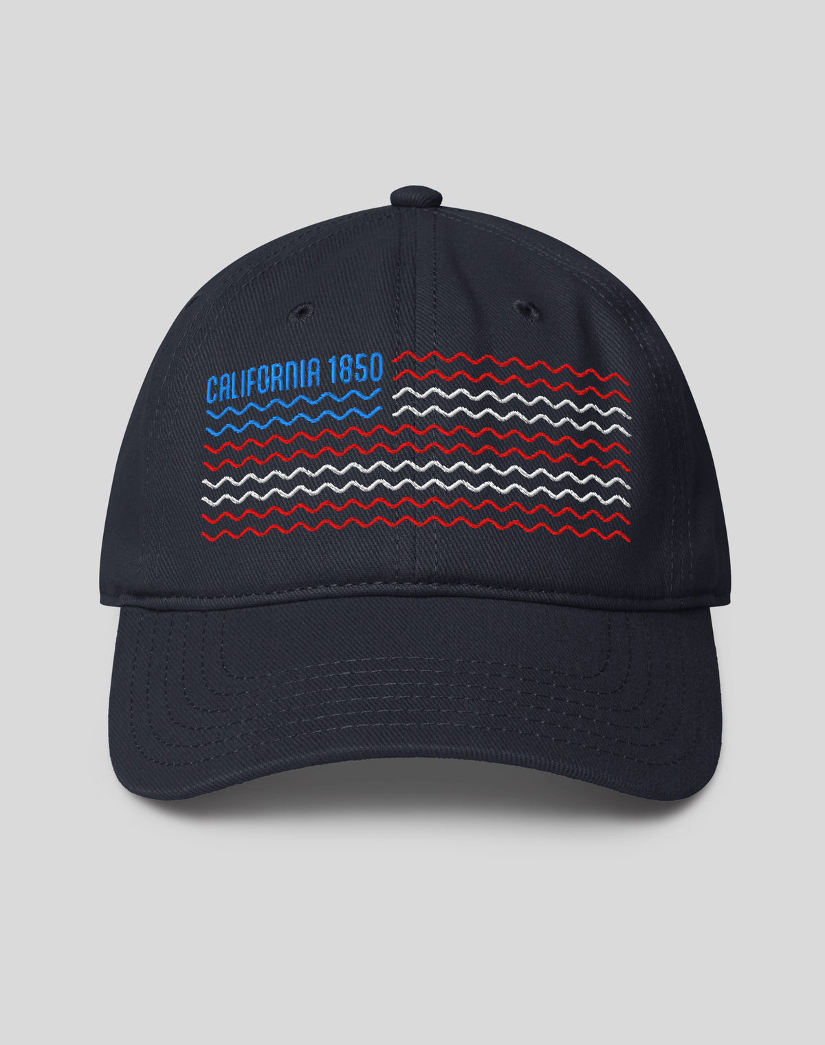California 1850 Low Profile Dad Hat - Dark Navy