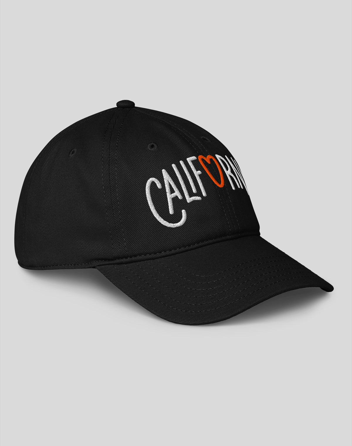 California Love Low Profile Dad Hat - Black