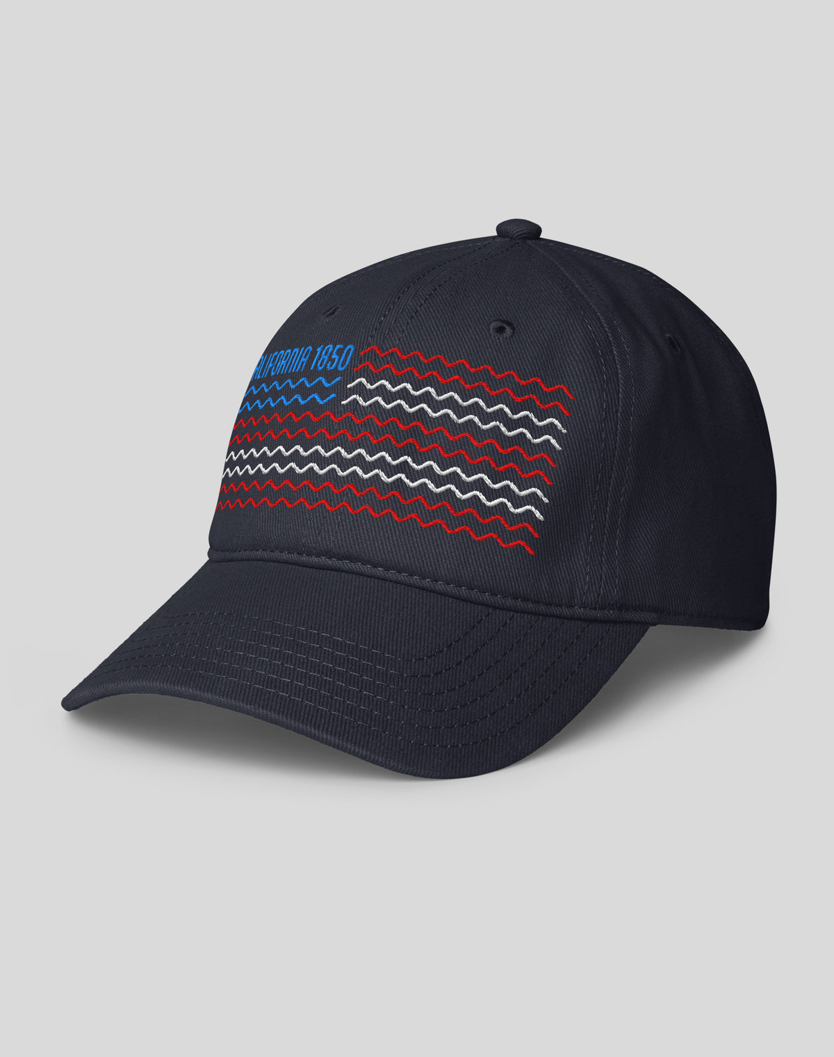California 1850 Low Profile Dad Hat - Dark Navy
