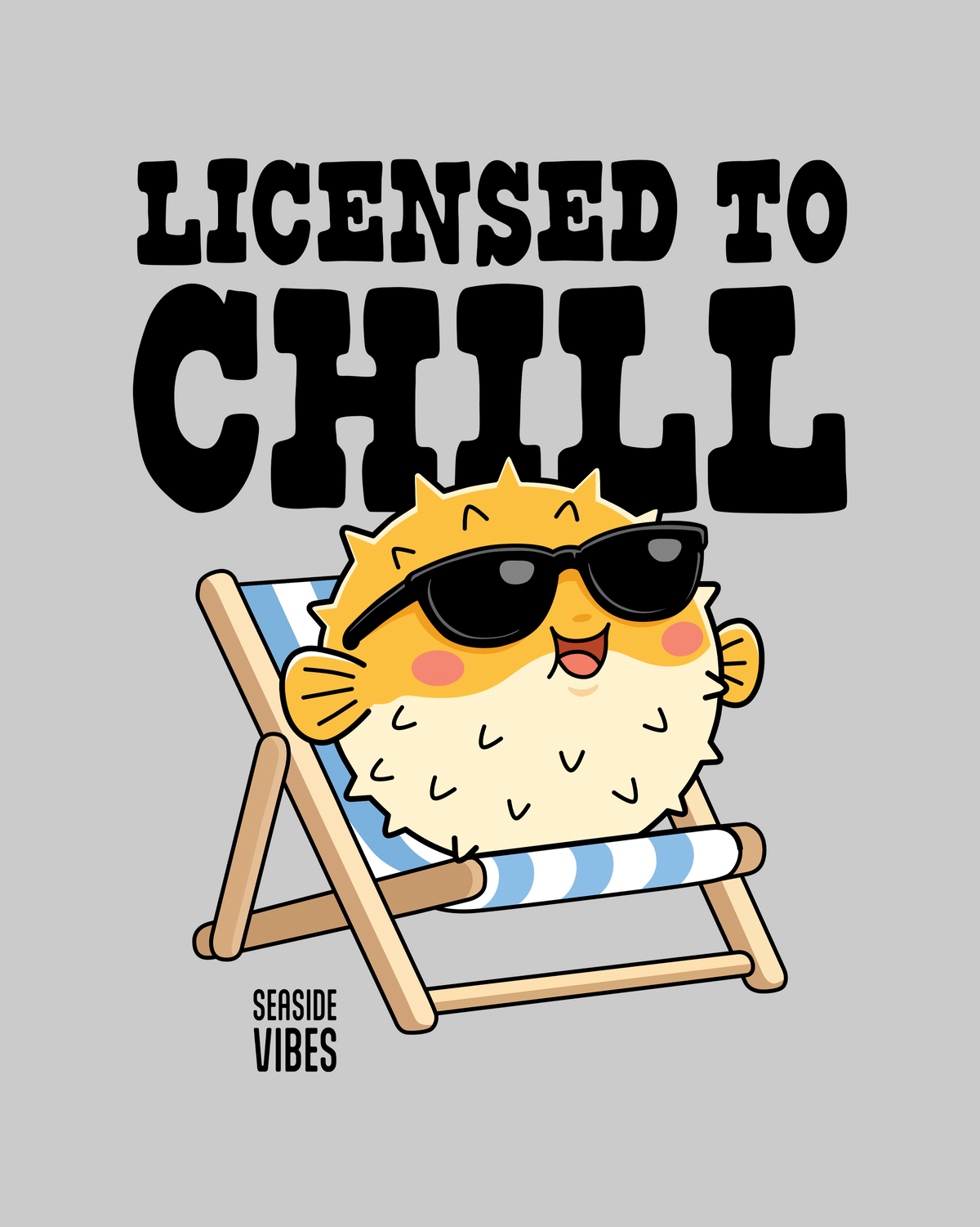 Licensed to Chill Onesie | Athletic Heather