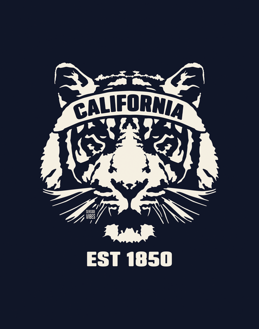 Youth: California Tiger Ambush Tee | Navy
