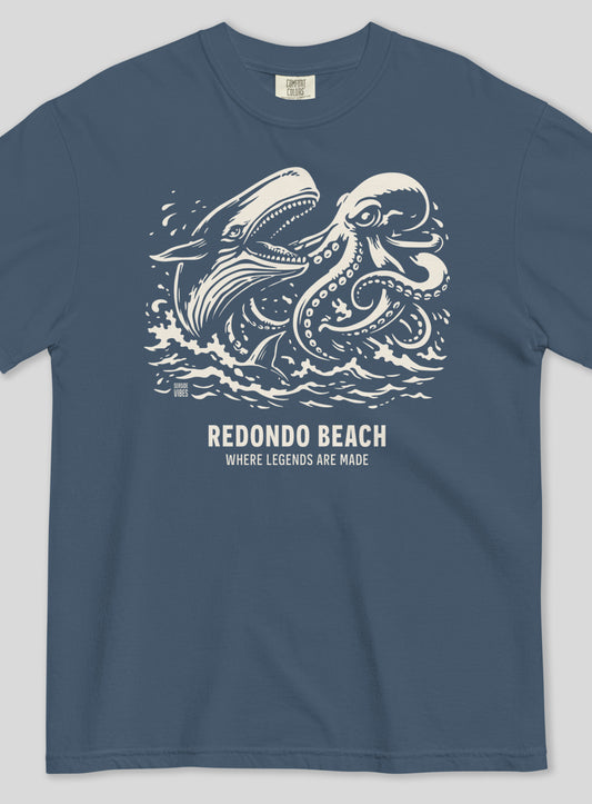Premium Unisex: Redondo Beach Legends Tee - Midnight