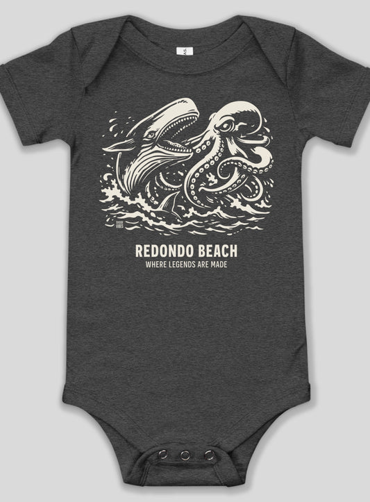 Redondo Beach Legends Onesie - Dark Grey Heather