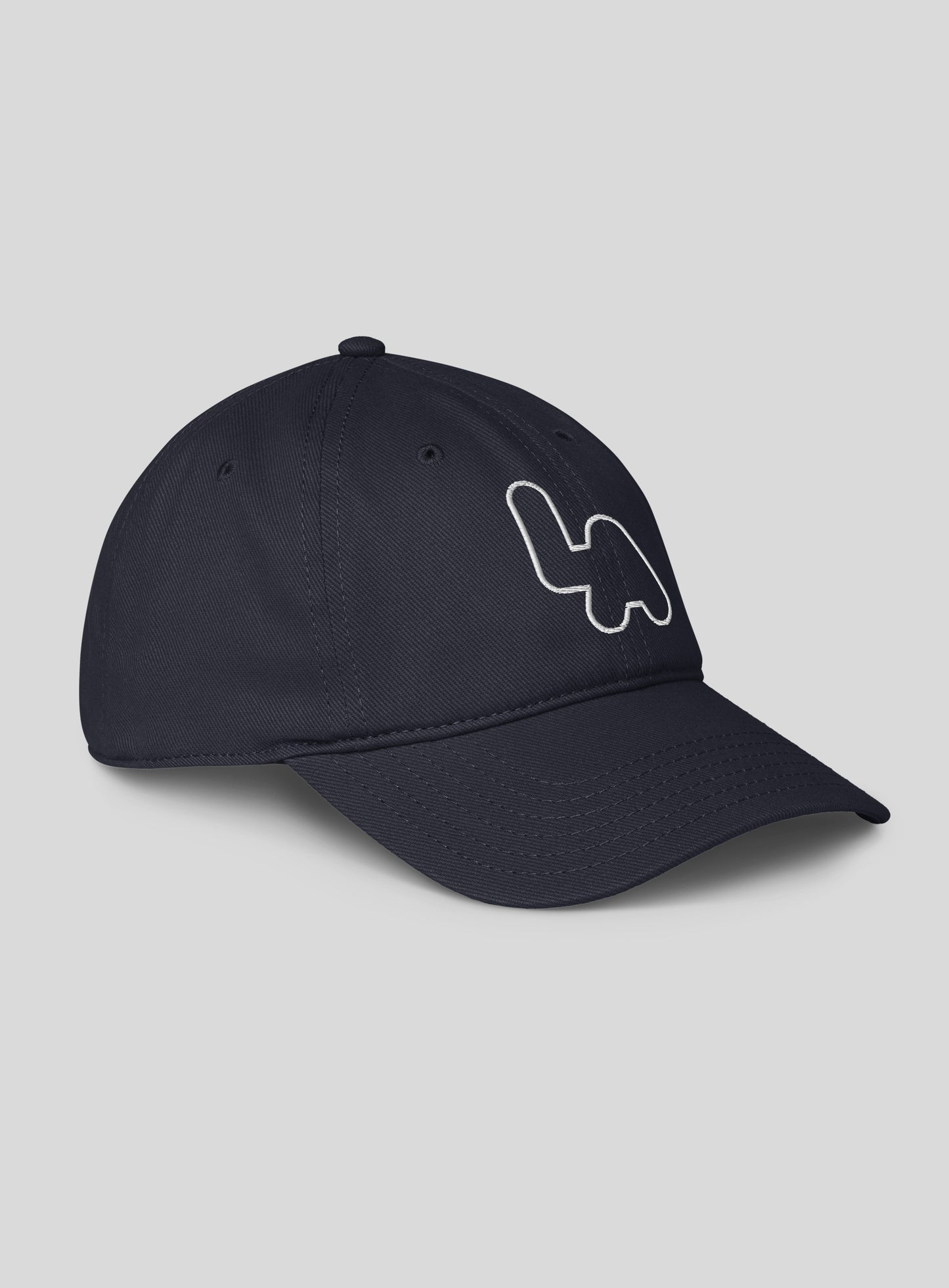 Los Angeles Low Profile Hat - Dark Navy