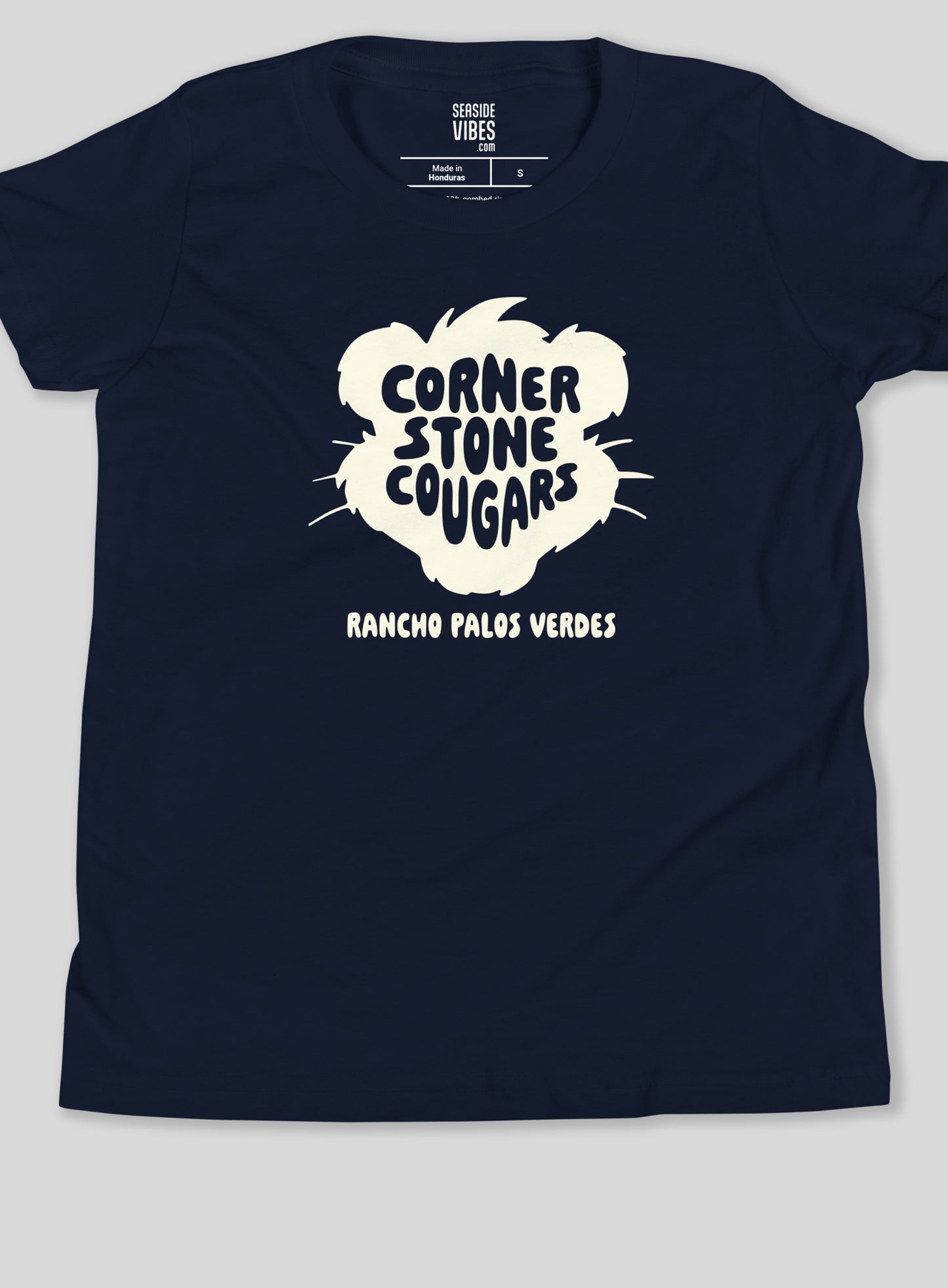 Youth: Cornerstone Playground Tee - Navy
