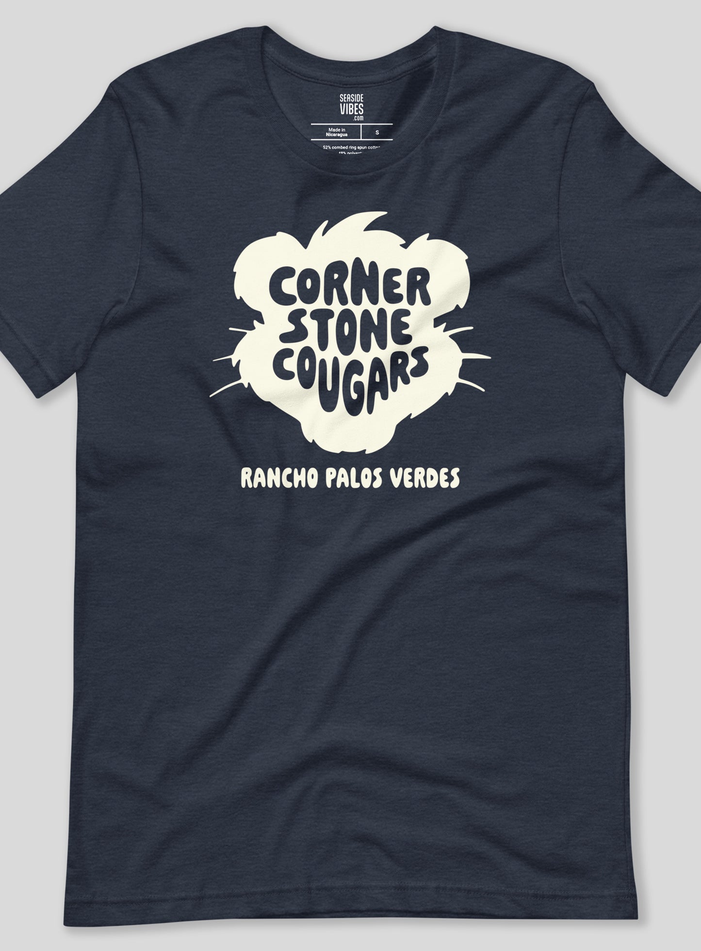 Unisex: Cornerstone Playground Tee - Heather Navy