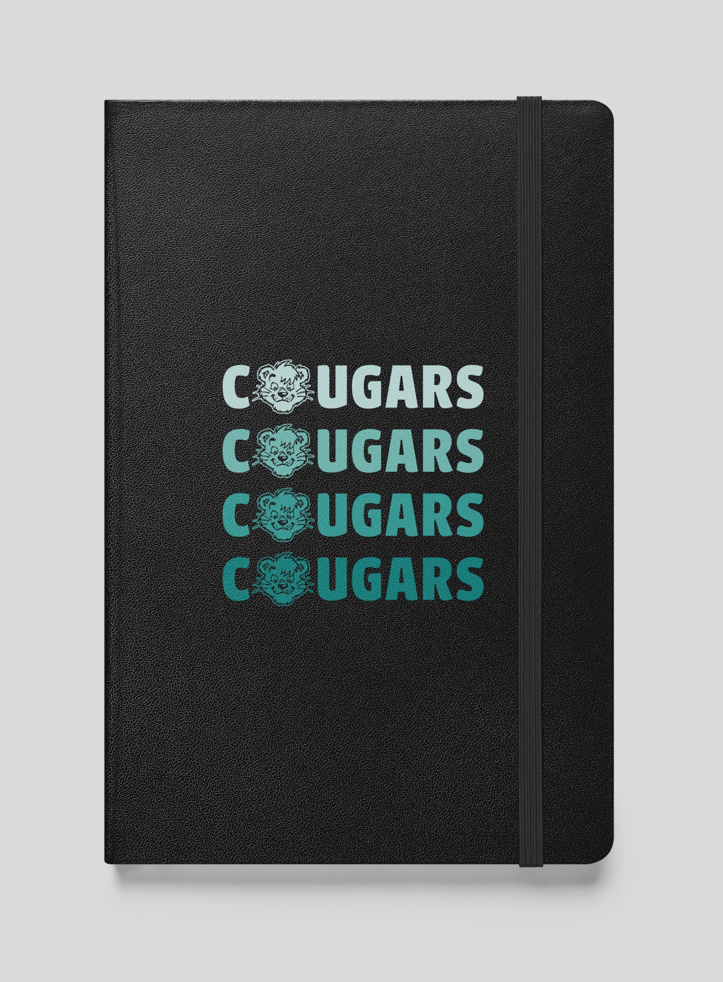 Cornerstone Cougars Remix Hardcover Bound Notebook - 80 Lined Pages