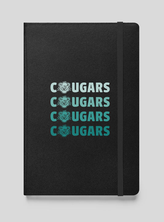 Cornerstone Cougars Remix Hardcover Bound Notebook - 80 Lined Pages