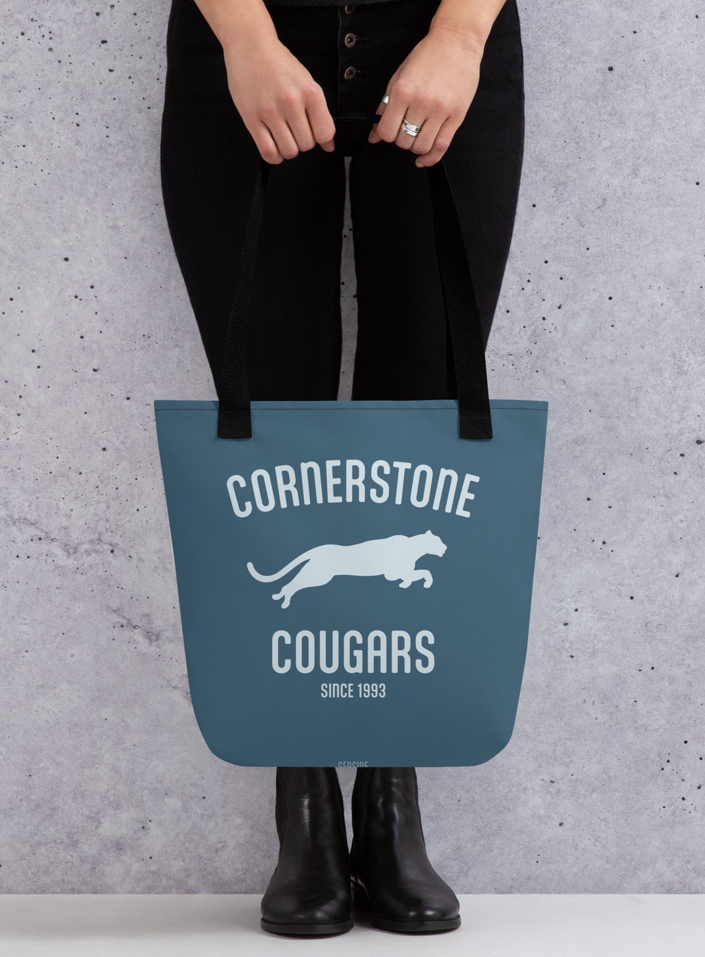 Run with the Cougars Tote Bag