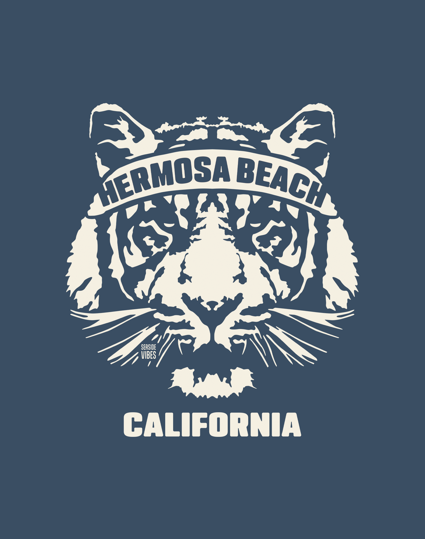 Unisex: Hermosa Beach Ambush Tee - 100% Cotton | Midnight